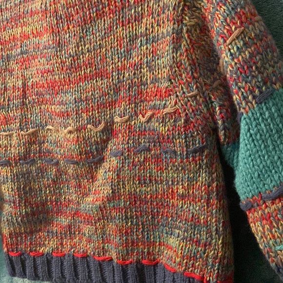 BUNDLE DISCOUNTS! 6mo | Petit Lem colourful knit sweater cardigan - Picture 3 of 13